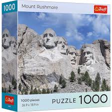 Puzzle - 1000 - Trefl - Mount Rushmore